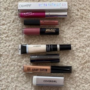 Lip lovers lot / set / bundle high end & drugstore
